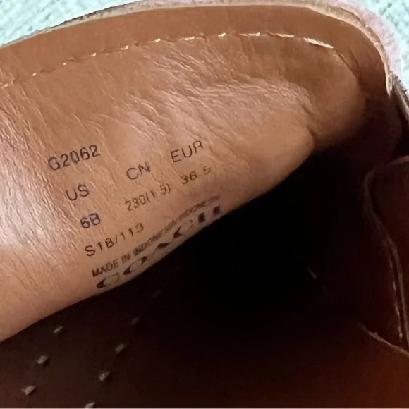 Coach Slip On Sneaker With Tea Rose Rivets - Picture 10 of 12